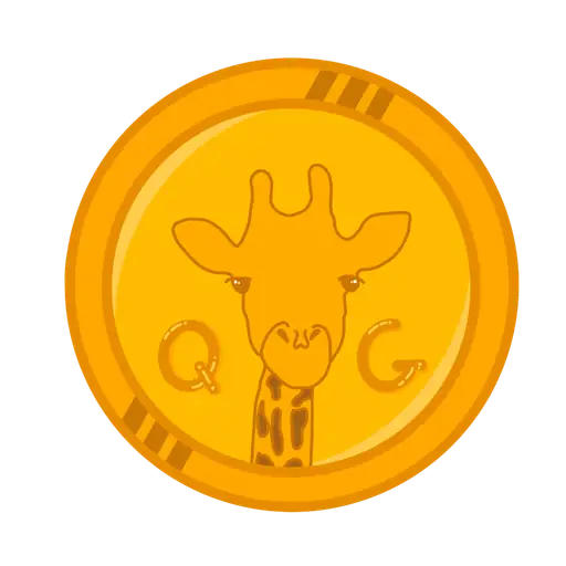 Quirky Giraffes Coin