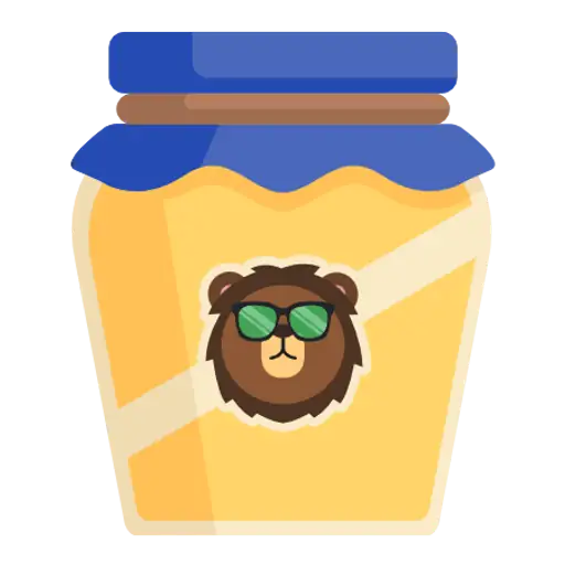 Hairy Bear Honey Jars